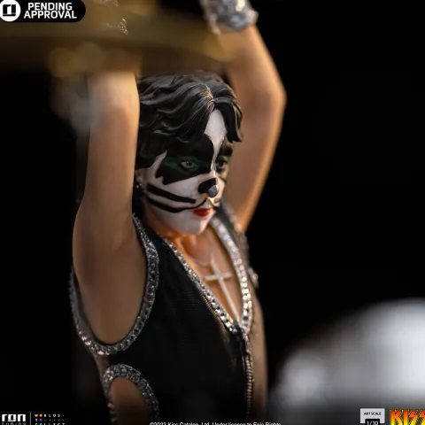 Statue Peter Criss "The Catman" KISS Art Scale 1/10 Iron Studios