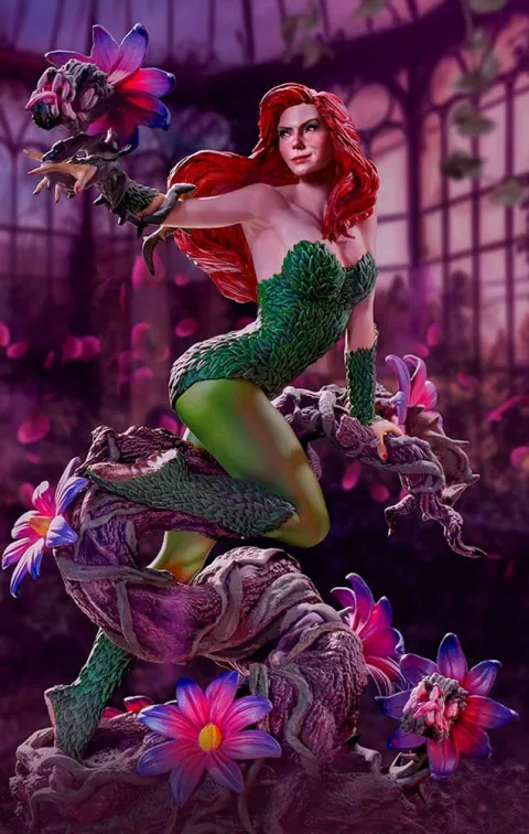 Statue Poison Ivy - Art Scale - 1/10 - Dc Comics - By Ivan Reis Series #5