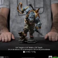 Statue Rocksteady Teenage Mutant Ninja Turtles BDS Art Scale 1/10 Iron Studios