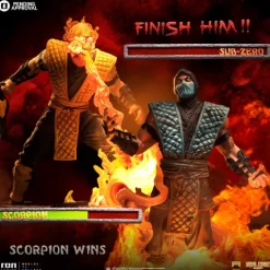 Statue Scorpion Fatality - Mortal Kombat - Deluxe Art Scale 1/10 - Iron Studios