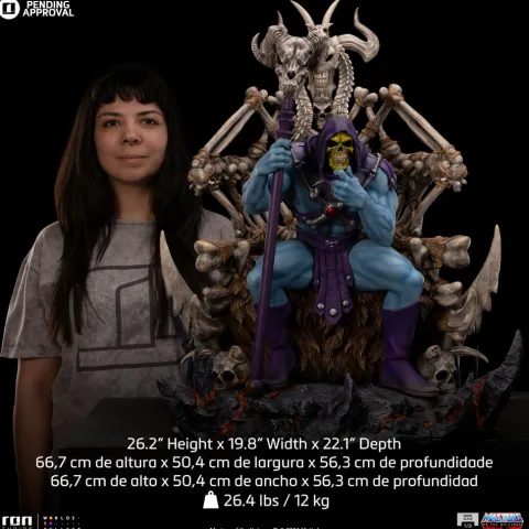 Statue Skeletor on Throne - Masters of the Universe - Prime Scale 1/3 - Iron Studios