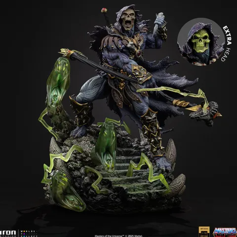 Statue Skeletor Unleashed Masters of the Universe Art Scale 1/10 Iron Studios