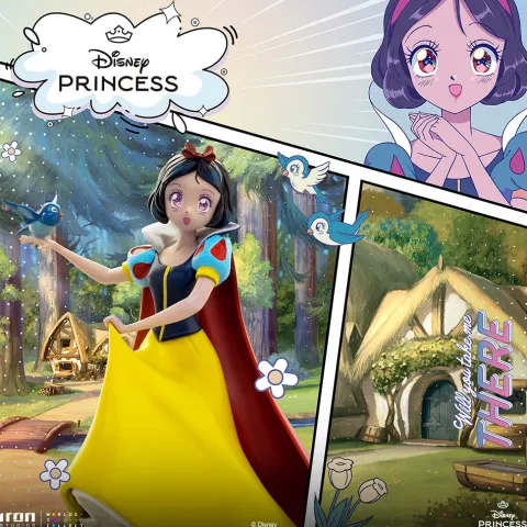 Statue Snow White - Disney's Anime Princesses - Art Scale 1/10 - Iron Studios