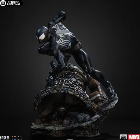 Statue Spider-Man Black Costume - Marvel Comics Series 7 - Art Scale 1/10 - Iron Studios
