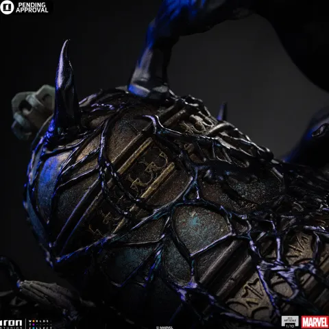Statue Spider-Man Black Costume - Marvel Comics Series 7 - Art Scale 1/10 - Iron Studios