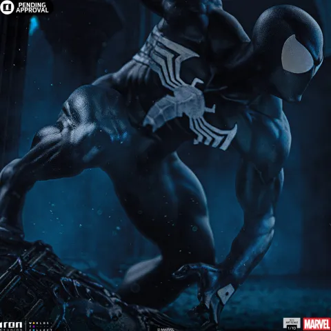 Statue Spider-Man Black Costume - Marvel Comics Series 7 - Art Scale 1/10 - Iron Studios