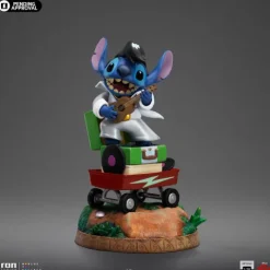 Statue Stitch (King of Rock Version) Lilo and Stitch Art Scale 1/10 Iron Studios
