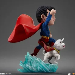 Statue Superman and Krypto Superman: Legacy Minico Iron Studios