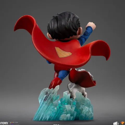 Statue Superman and Krypto Superman: Legacy Minico Iron Studios
