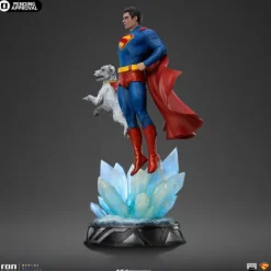 Statue Superman and Krypto Superman: Legacy Art Scale 1/10 Iron Studios