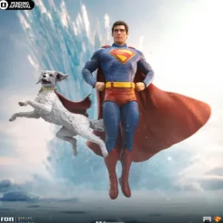 Statue Superman and Krypto Superman: Legacy Art Scale 1/10 Iron Studios