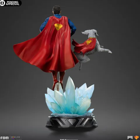 Statue Superman and Krypto Superman: Legacy Art Scale 1/10 Iron Studios