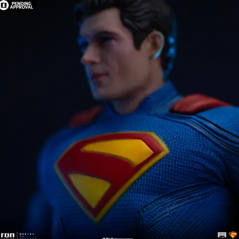Statue Superman and Krypto Superman: Legacy Art Scale 1/10 Iron Studios