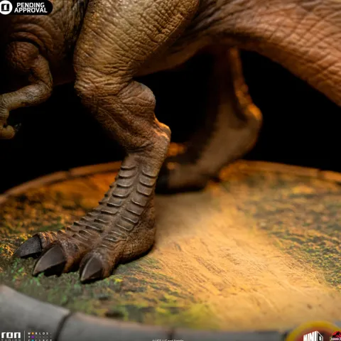 Statue T-Rex Jurassic Park Minico Iron Studios