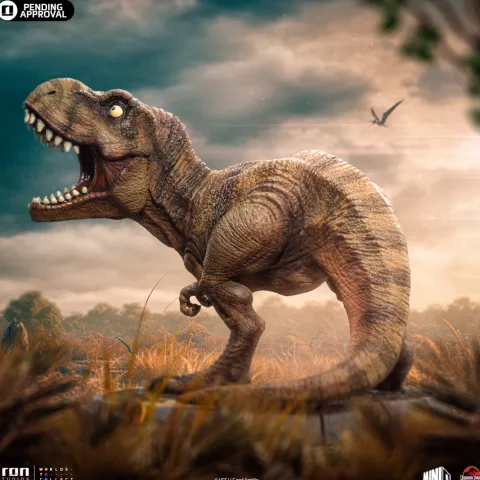 Statue T-Rex Jurassic Park Minico Iron Studios