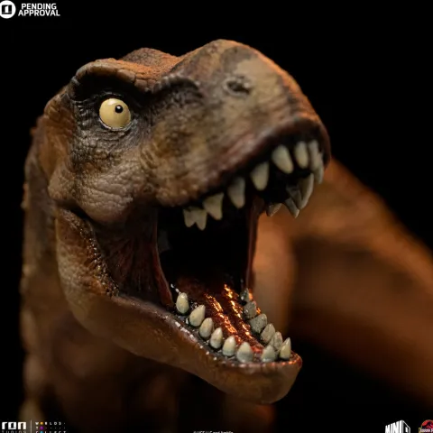 Statue T-Rex Jurassic Park Minico Iron Studios