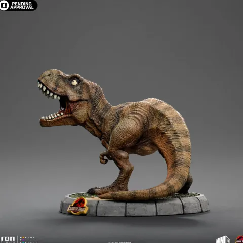 Statue T-Rex Jurassic Park Minico Iron Studios