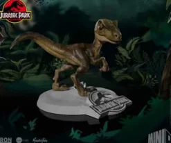 Statue Velociraptor - Jurassic Park - MiniCo - Iron Studios