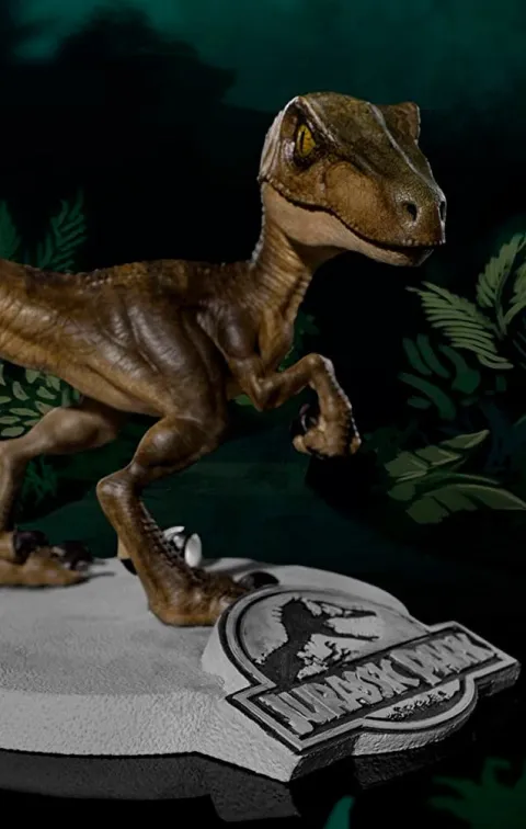 Statue Velociraptor - Jurassic Park - MiniCo - Iron Studios