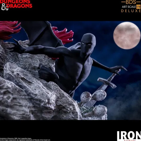 Statue Venger With NIghtmare & Shadow Demon Deluxe - Dungeons & Dragons - Art Scale 1/10 - Iron Studios