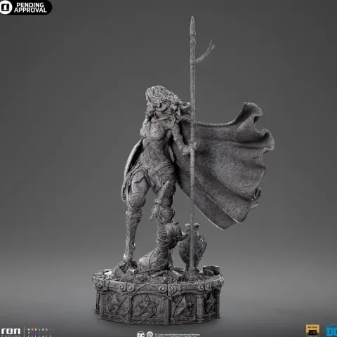 Statue Wonder Woman Unleashed Marble Variant - DC Comics - Art Scale 1/10 - Iron Studios