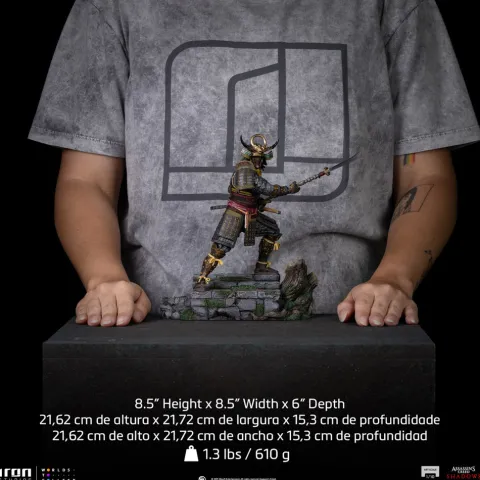 Statue Yasuke Assassin's Creed Shadows Art Scale 1/10 Iron Studios