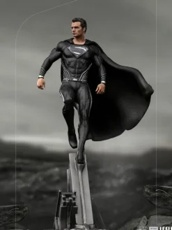 Superman Black Suit - Justice League - Art Scale 1/10 - Iron Studios