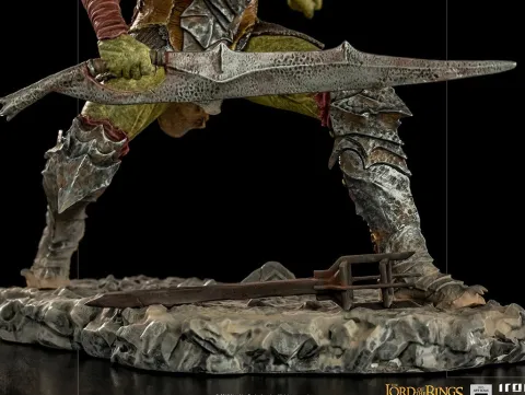 Swordsman Orc The Lord of the Rings Art Scale 1/10 Iron Studios
