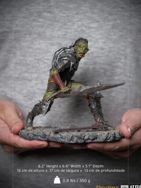 Swordsman Orc The Lord of the Rings Art Scale 1/10 Iron Studios