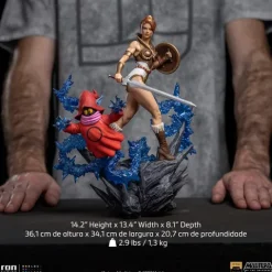 Teela and Orko - Masters of the Universe - BDS Art Scale 1/10 - Iron Studios