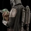 The Mandalorian and Grogu - Star Wars: The Mandalorian - Art Scale 1/10 - Iron Studios