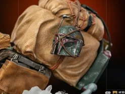 The Mandalorian on Speederbike Star Wars: The Mandalorian Art Scale 1/10 Iron Studios