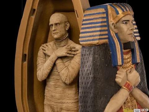 The Mummy Universal Monsters Art Scale 1/10 Iron Studios