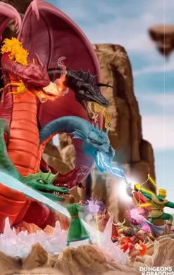 Tiamat Battle Diorama - Dungeons and Dragons - Demi Art 1/20 - Iron Studios