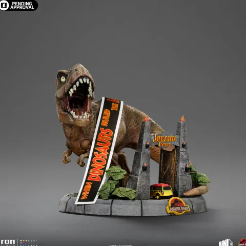 T-Rex Deluxe - Jurassic Park - Minico - Iron Studios