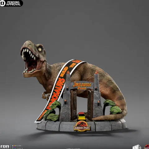 T-Rex Deluxe - Jurassic Park - Minico - Iron Studios