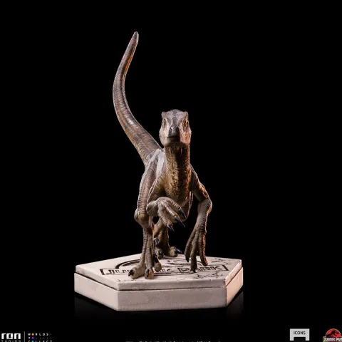 Velociraptor B - Jurassic Park - Icons - Iron Studios