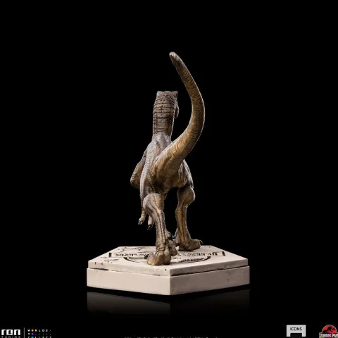 Velociraptor B - Jurassic Park - Icons - Iron Studios