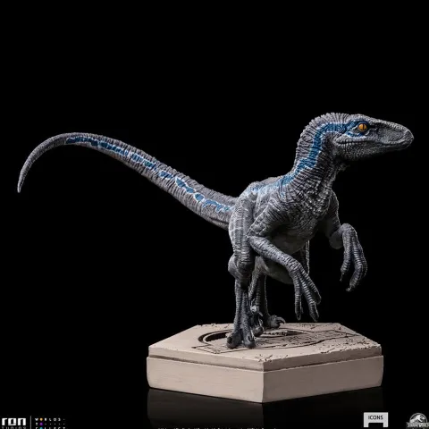 Velociraptor Blue B - Jurassic World - Icons - Iron Studios