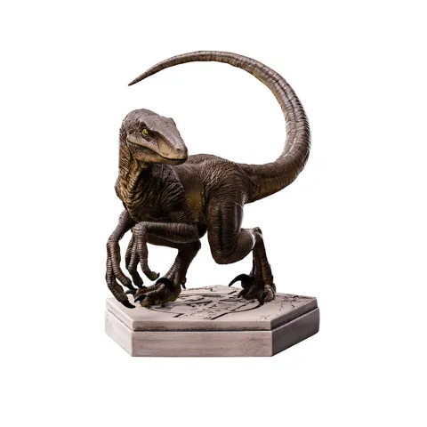 Velociraptor C Jurassic Park Icons Iron Studios