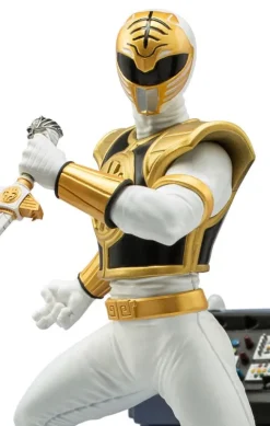 White Ranger - Mighty Morphin Power Rangers - BDS Art Scale 1/10 - Iron Studios